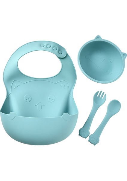 Bebek Besleme Yeme Malzemeleri, Bebek Besleme Seti, Malzemeler Küçük Çocuk Kendi Kendine Besleme Gereçleri Yemek Takımı Mavi (Yurt Dışından) modelleri