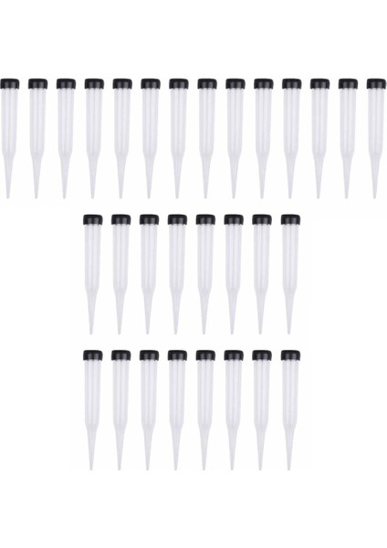 Çiçek Tüpleri 100'Lü Plastik Çiçek Tüpleri Paketi, Çiçekler Için Şeffaf Su Tüpü, Yeniden Kullanılabilir Çiçekler, Su Tüpleri (Yurt Dışından)