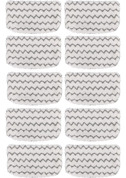 S1000 S1000a S1000c Mikrofiber Yedek Paspas Için 10 Paket Yedek Buharlı Paspas Pedleri (Yurt Dışından)