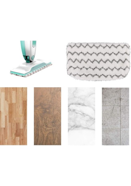 S1000 S1000a S1000c Mikrofiber Yedek Paspas Için 10 Paket Yedek Buharlı Paspas Pedleri (Yurt Dışından) fiyatları