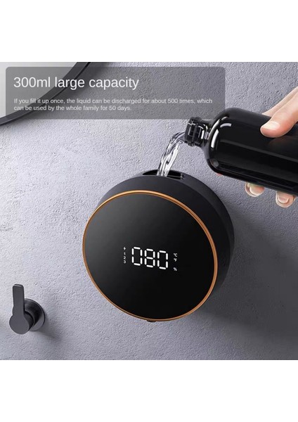 Fotoselli Duvara Monte Otomatik Sabunluk Usb Sıvı Köpük Makinesi Kızılötesi Sensör Elektrikli Eller Serbest Hand3 (Yurt Dışından)