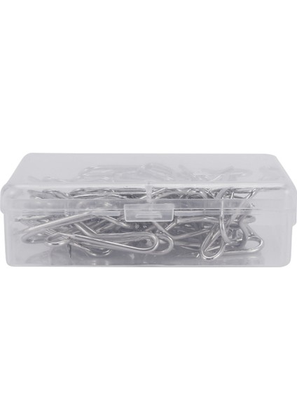 100 Paket Metal Perde Kanca Perdelik Kanca Pimleri Pencere Perdesi, Kapı Perdesi Ve Duş Perdesi Için Şeffaf Kutu Ile (Yurt Dışından) modelleri