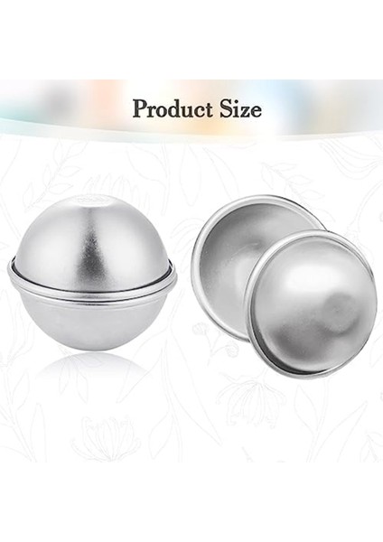 40 Parça 20 Takım Dıy Metal Banyo Topu Kalıbı Crafting Için Dıy Yapımı Malzemeleri 4.5x2cm (Yurt Dışından) fırsatları