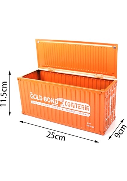 Endüstriyel Tarzı Demir Konteyner Doku Kutusu Çekmeceler Metal Peçete Havlu Kılıfı Retro Masaüstü Süsler Ev Dekor-Mavi (Yurt Dışından) indirimleri