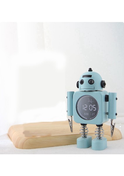 Sessiz Dijital Ekran Metal Robot Çalar Saat, Akıllı Öğrenci, Erkek, Kadın Ve Çocuk Yatak Odası Çalar Saat (Yurt Dışından) indirimleri