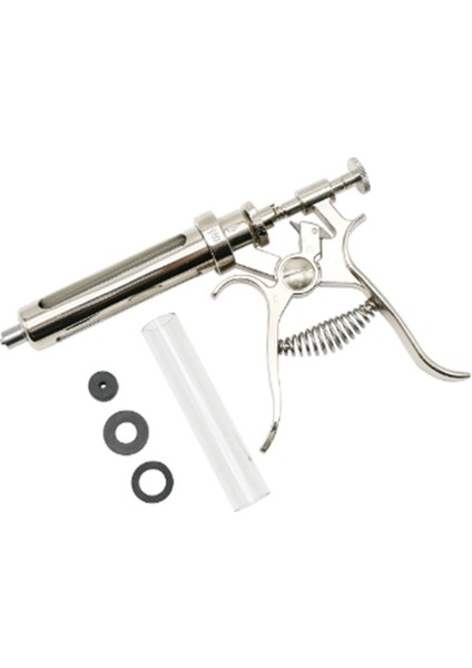 Veteriner Hayvan Sürekli Enjeksiyon Şırınga Aracı 10 Ml Paslanmaz Çelik Inek Domuz Koyun Için Otomatik Aşılama Aracı (Yurt Dışından)