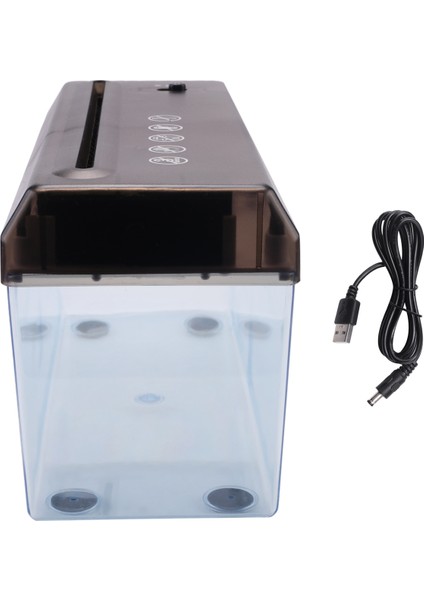 Usb Elektrikli Çift Kağıt Parçalayıcı Masaüstü Mini Mali Fatura A4 Ev Ofis Için Kağıt Parçalayıcı Kağıt Kesici (Yurt Dışından) fırsatları