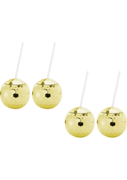 4 Set Disko Topu Bardak Glitter Flaş Topu Kokteyl Bardağı Çay Şişesi Parti Malzemeleri Parti Içme Içecek B Için Benzersiz (Yurt Dışından)