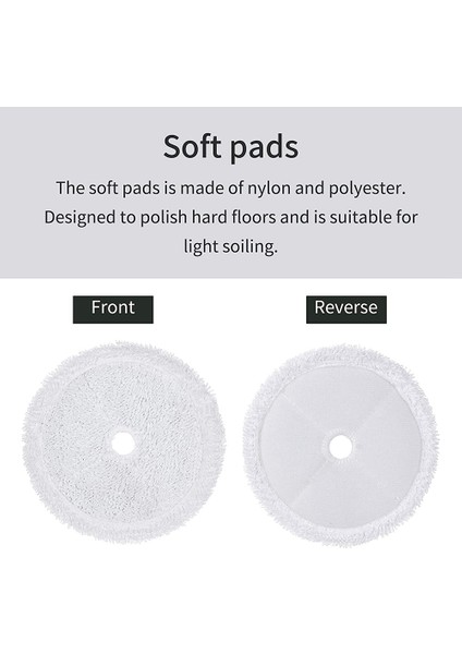 3115 Spinwave Sert Zemin Uzmanı Islak Ve Kuru Robot Süpürgesi Ile Uyumlu Yeniden Kullanılabilir Yedek Paspas Pedleri (Yurt Dışından) fırsatları
