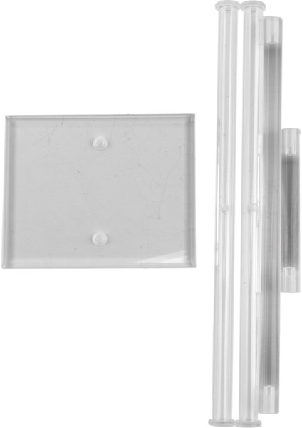 Şeffaf Akrilik Yuvarlak Bilezik Ekran Tutucu 2 Katmanlı T-Bar Takı Ekran Bilezik Ekran Tutucu Standı Ekran Organizatör (Yurt Dışından)