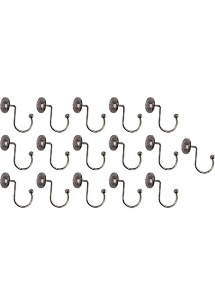 Duş Perdesi Kancaları Yağlı Bronz, Paslanmaz Dekoratif Duş Perdesi Halkaları, 16 Parça, Bronz (Yurt Dışından) modelleri