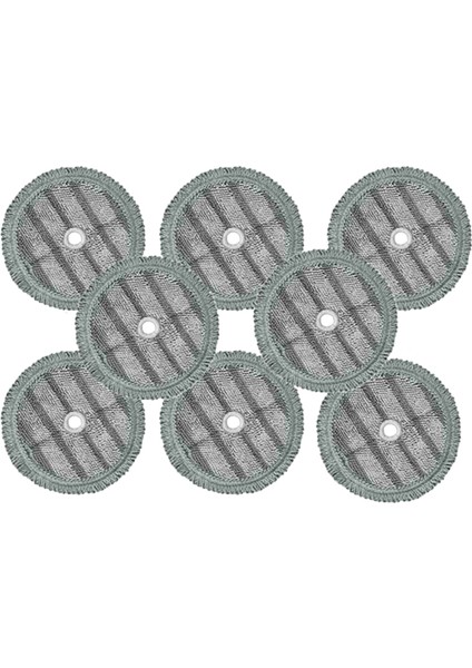 8 Adet Paspas Pedi Lg Buharlı Paspas Mikrofiber Temizlik Bezi Değiştirme Lg Buharlı Paspas Aksesuarları (Yurt Dışından)