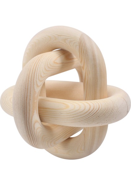 Boho Tarzı Ahşap Zincir Bağlantı Topu Dekorasyon El Oyması 3-Link Zinciri Sanat Zanaat Masa Süsleme Çiftlik Evi Rustik Dekor (Yurt Dışından) modelleri