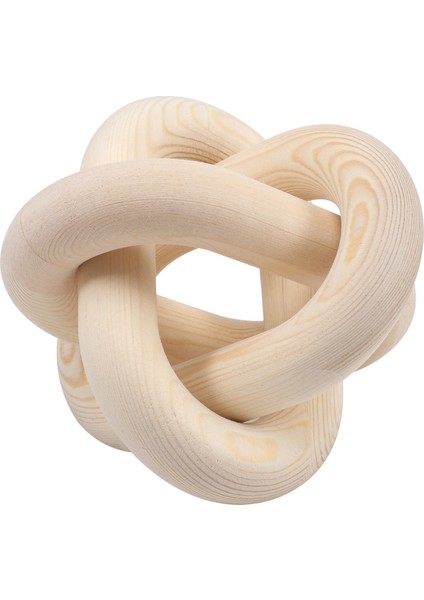 Boho Tarzı Ahşap Zincir Bağlantı Topu Dekorasyon El Oyması 3-Link Zinciri Sanat Zanaat Masa Süsleme Çiftlik Evi Rustik Dekor (Yurt Dışından) fırsatları