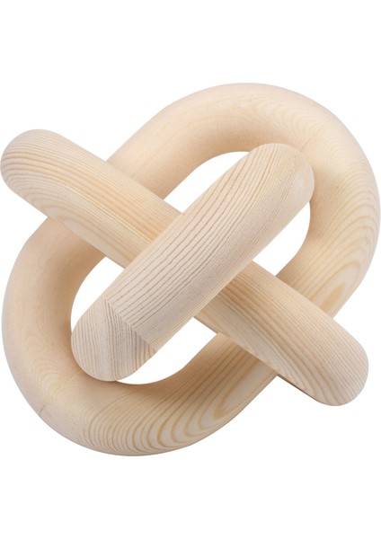 Boho Tarzı Ahşap Zincir Bağlantı Topu Dekorasyon El Oyması 3-Link Zinciri Sanat Zanaat Masa Süsleme Çiftlik Evi Rustik Dekor (Yurt Dışından) indirimleri