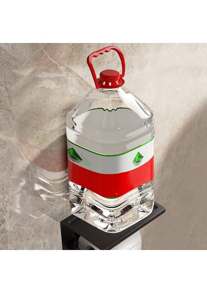 Delmesiz Alüminyum Tuvalet Kağıtlığı 18cm Raflı Siyah (Yurt Dışından) indirimleri