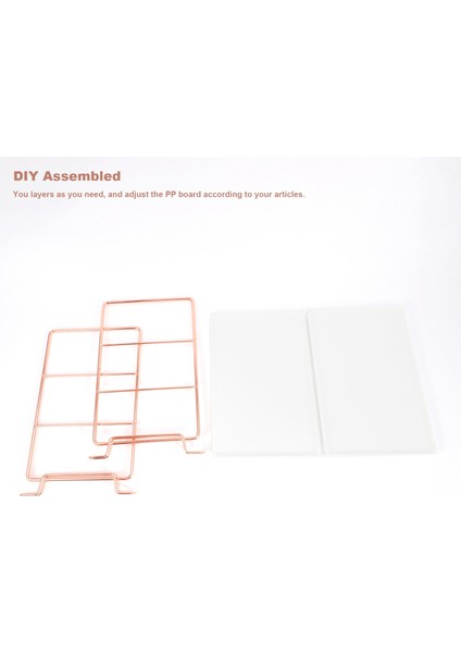 Masaüstü Depolama Rafı 2 Katmanlar Banyo Makyaj Organizatör Montajlı Mutfak Baharat Demir Depolama Rafları (Yurt Dışından) indirimleri