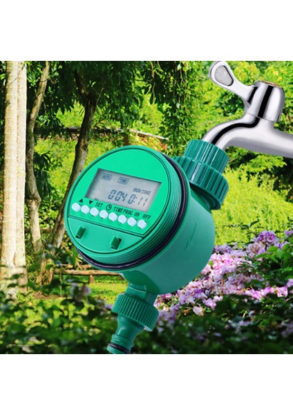 Sulama Zamanlayıcısı - Otomatik Elektronik Lcd Ekran Ev Su Zamanlayıcısı Bahçe Tesisi Sulama Sulama Kontrol Sistemi (Yurt Dışından)