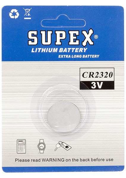 CR2320 3 VOLT LİTYUM PİL (TEKLİ)