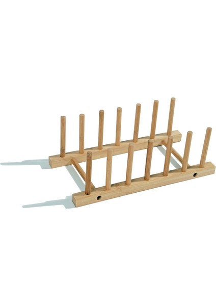 6 Bölmeli Lux Bambu Tabaklık Organizer fırsatları