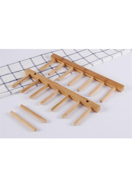 6 Bölmeli Lux Bambu Tabaklık Organizer indirimleri