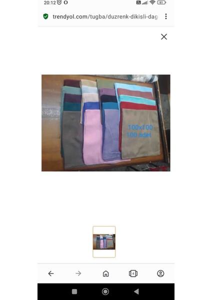Düzrenk Kenarı Dikişli Dagitmalik Polyester Yazma Tülbent Eşarp ( 100 Adet Fiyatıdır)