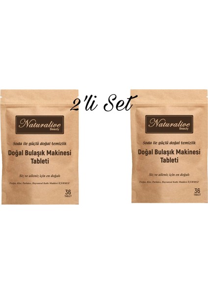 Bulaşık Makinesi Tableti 2li Set fiyatları