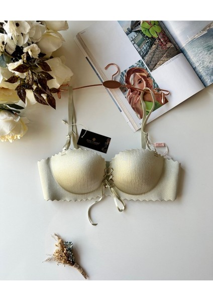 Lady Lazer Kesim Önden Bağlamalı Ithal Push-Up Maximizer Sütyen