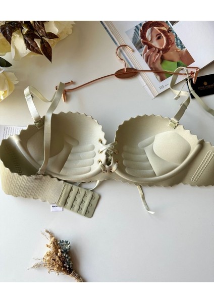 Lady Lazer Kesim Önden Bağlamalı Ithal Push-Up Maximizer Sütyen fırsatları