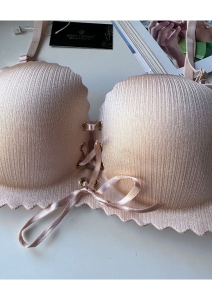 Lady Lazer Kesim Önden Bağlamalı Ithal Push-Up Maximizer Sütyen fırsatları