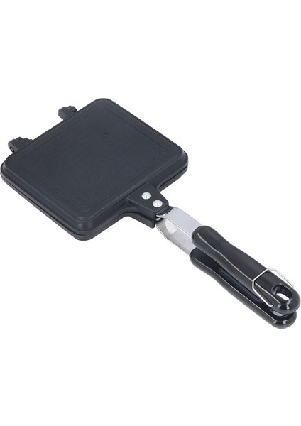 Çift Taraflı Sandviç Makinesi, Haşlanma Önleyici Saplı Dökme Demir Pasta Makinesi, Kamp Ateşi Pişirme Ekipmanları Kamp Pastası (Yurt Dışından)