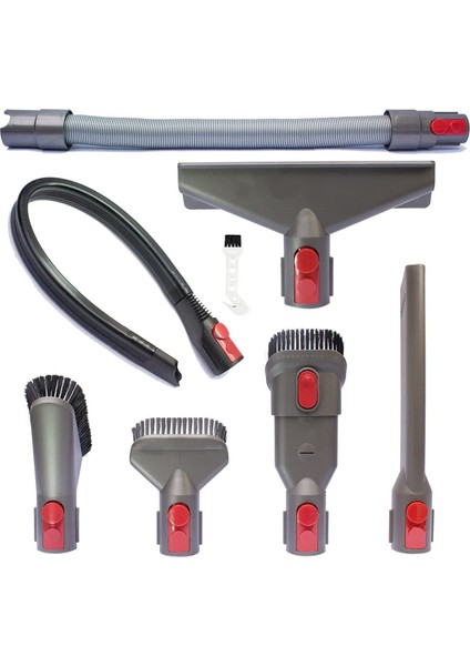 V11 V10 V8 V7 Plus Esnek Uzatma Hortumu Elektrikli Süpürge Aksesuarları Için Kurutucu Temizleme Aracı Ve Vakum Ekleri (Yurt Dışından)