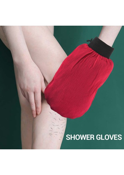 Fas Eksfoliye Edici Eldivenler Kessa Scrub Mitt, Banyo Veya Duş Için Fırçalama Yıkama Eldiveni, Tüm Cilt Tipleri Için, Duş, Spa, (Yurt Dışından) fiyatları