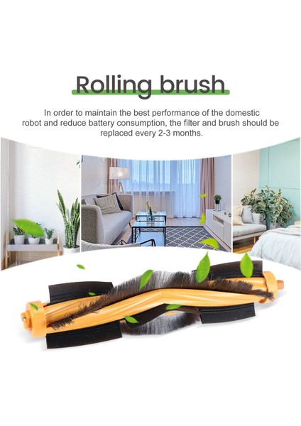 Deebot Ozmo 930 Elektrikli Süpürge Yedek Parçaları - Filtre Ve Paspas Fırça Seti - 13'Lü Paket (Yurt Dışından) fırsatları