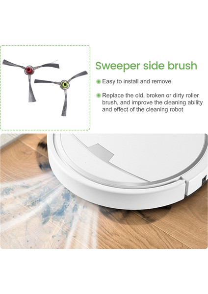 Deebot Ozmo 930 Elektrikli Süpürge Yedek Parçaları - Filtre Ve Paspas Fırça Seti - 13'Lü Paket (Yurt Dışından) indirimleri