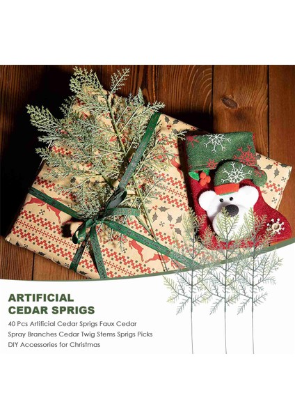 40 Adet Yapay Dal Sahte Sprey Dalları Kaynaklanıyor Dallar Noel Için Dıy Aksesuarları Seçer (Yurt Dışından) fırsatları