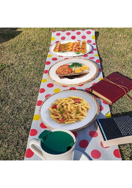 6 Adet Bambu Kağıt Tabak Tutucu - 10 Inç Yuvarlak Dokuma Tabak Tutucu, Piknik Partisi Için Yeniden Kullanılabilir Kağıt Tabak Tutucular (Yurt Dışından) fırsatları