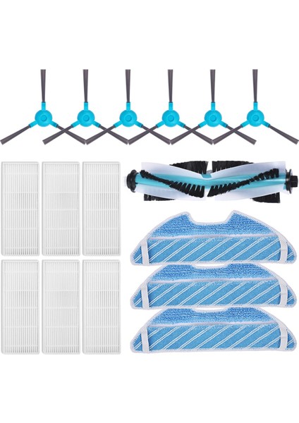 Yedek Parçalar Ana Fırça Yan Fırça Hepa Filtre 1290 1390 Elektrikli Süpürge Aksesuarları Için Uyumlu (Yurt Dışından)