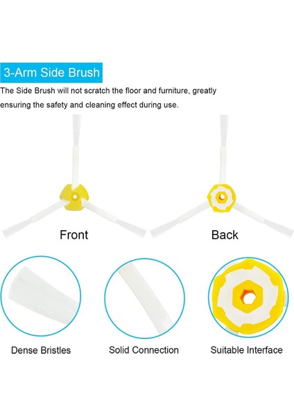 900serıes 960 990 Robot Süpürge Aksesuarları Için Yedek Ana Fırça Yan Fırça Hepa Filtreleri (Yurt Dışından) fırsatları