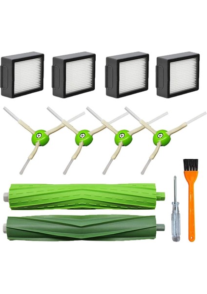 Yedek Parçalar Ana Fırça Yan Fırça Hepa Filtresi I7 I7+ E5 E6 Robotlar Elektrikli Süpürgeler Temizleyici Aksesuarları (Yurt Dışından)