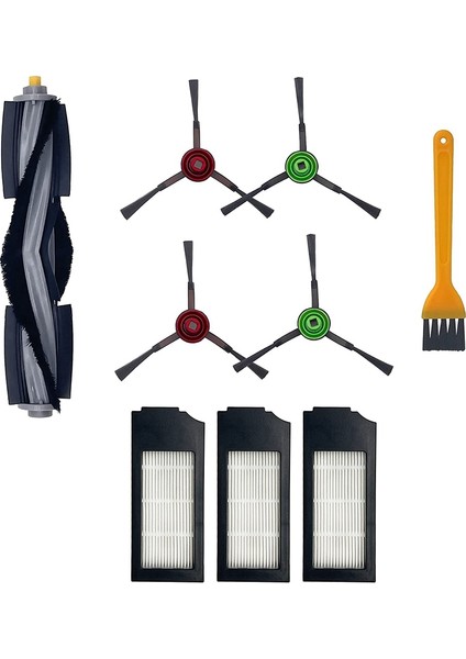 Yedek Parçalar Ana Fırça Yan Fırçalar X1omnı X1turbo Elektrikli Süpürge Aksesuarları Için Uyumlu Hepa Filtre (Yurt Dışından)