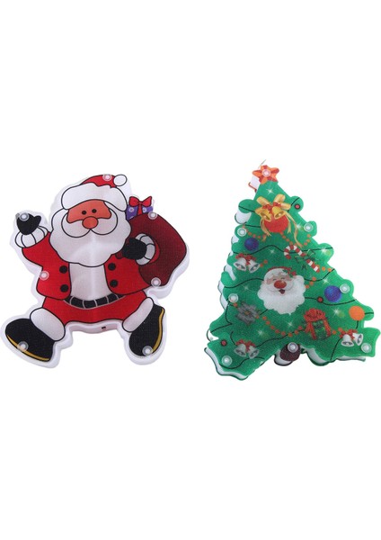 Noel Işıkları Pencere Asılı Işıklar Noel Dekoratif Işıklar Mağaza Pencere Odası Dekorasyon Led Vantuz Işıkları (Yurt Dışından)