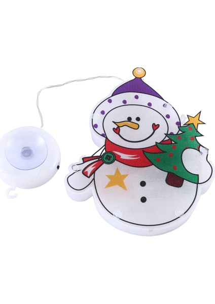 Noel Işıkları Pencere Asılı Işıklar Noel Dekoratif Işıklar Mağaza Pencere Odası Dekorasyon Led Vantuz Işıkları (Yurt Dışından) fiyatları