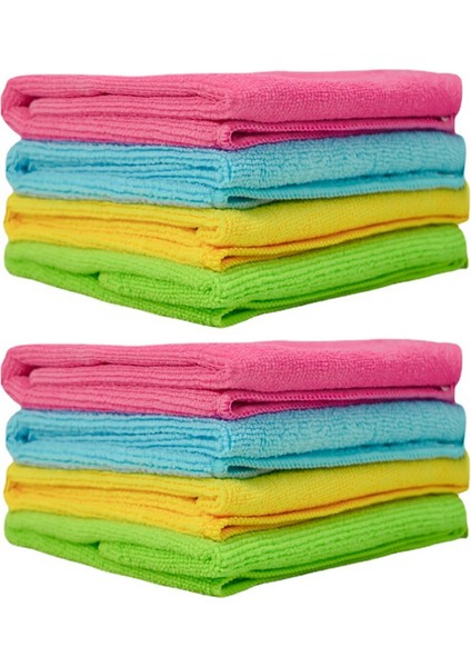 Mikrofiber Örme Emici Mutfak Temizleme Bulaşık Yıkama Araba Havlu Bezi (Yurt Dışından)