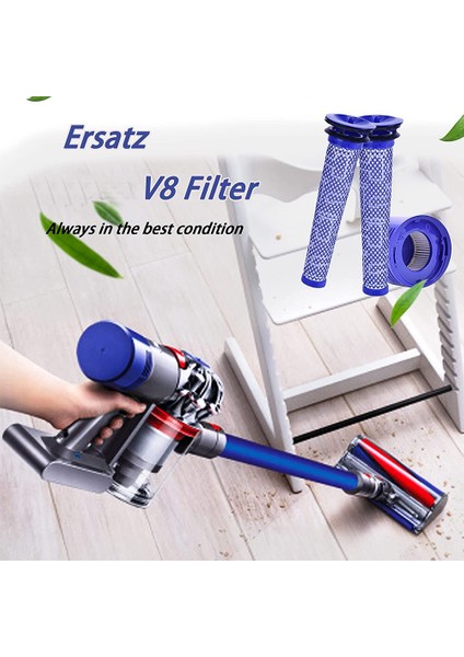V7 V8 Hepa Motor Sonrası Filtre Kiti Ve V7 V8 Hayvan Için Ön Filtre Değiştirme Filtreleri (Yurt Dışından) fiyatları