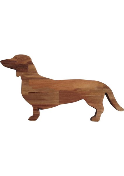 15.7 Inç Dachshund Köpek Yemek Tabağı Peynir Tahtası Kesme Şarküteri Tahtası Sevimli Noel Yemeği (Yurt Dışından)