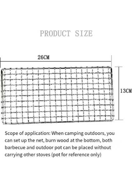 Açık Kamp Saksı Rafı Kare Paslanmaz Çelik Barbekü Örgü Basit Yakacak Odun Barbekü Izgara Açık Aletler (Yurt Dışından) fiyatları