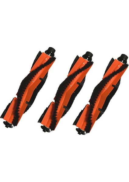 3 Adet Merkezi Fırça Robotlu Süpürge Abır X5/X6/X8/S6 Elektrikli Süpürge Parçası Ana Fırça Temizleyici Rulo Alt Fırça (Yurt Dışından)