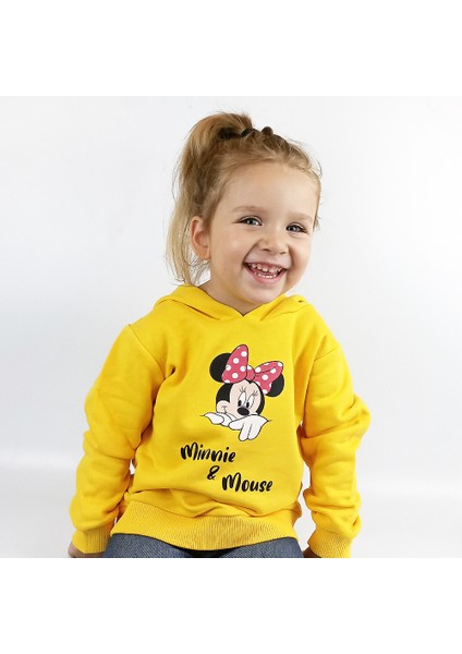 Woody Cord Çocuk Sweatshirt Kapüşonlu - Baskılı