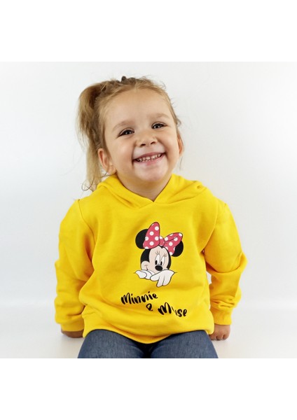 Woody Cord Çocuk Sweatshirt Kapüşonlu - Baskılı